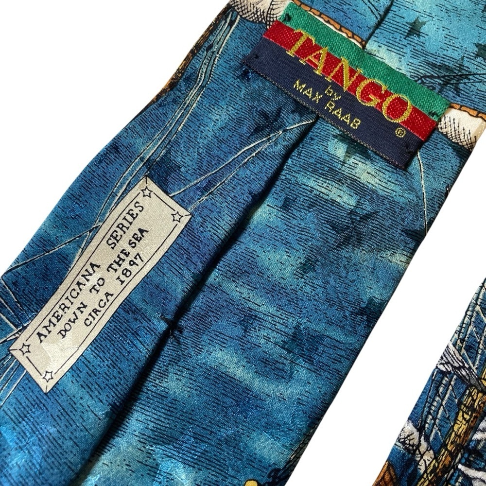 Tango Max Raab Americana Series Tie Down To The Sea 1897 Nautical Sailing Ship - Picture 6 of 8